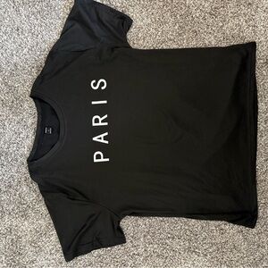 Black Paris Graphic T-Shirt